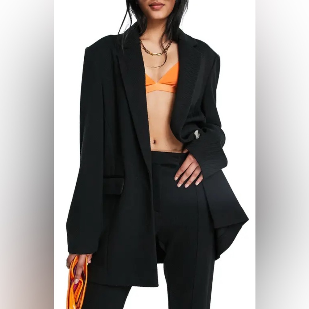 Topshop Women’s Knit Blazer
